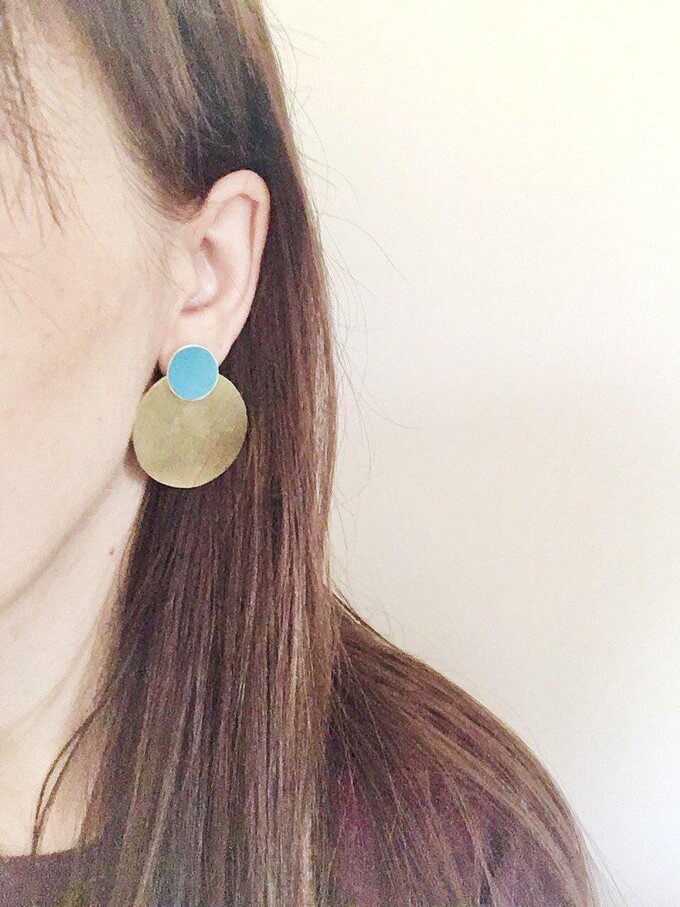 Earrings by an indigenous brand