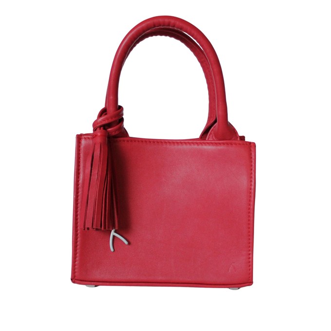 Mini Leather Tote Bag from Abury