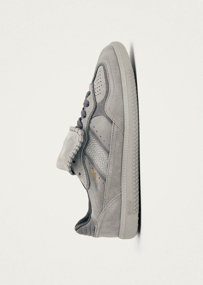 Tb.490 Club Suede Pale Grey Leather Sneakers from Alohas Tb.490 Club Suede Pale Grey Leather Sneakers from Alohas