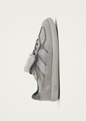 Tb.490 Club Suede Pale Grey Leather Sneakers from Alohas Tb.490 Club Suede Pale Grey Leather Sneakers from Alohas