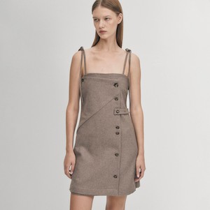 Gala Taupe Dress from Alohas