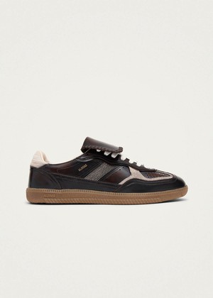 Tb.490 Club Brushed Dark Chocolate Leather Sneakers from Alohas Tb.490 Club Brushed Dark Chocolate Leather Sneakers from Alohas