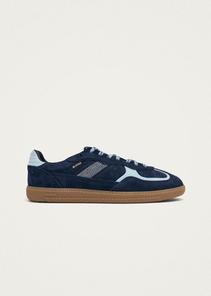 Tb.490 Rife Blue Tones Leather Sneakers from Alohas Tb.490 Rife Blue Tones Leather Sneakers from Alohas
