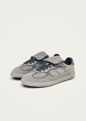 Tb.490 Club Suede Pale Grey Leather Sneakers from Alohas Tb.490 Club Suede Pale Grey Leather Sneakers from Alohas