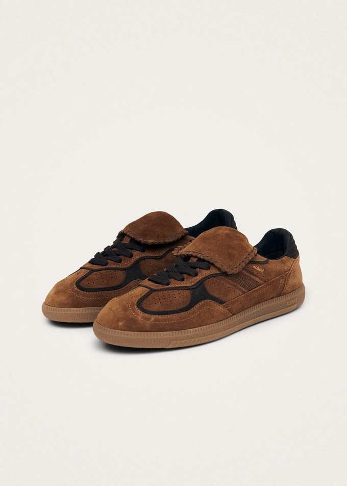 Tb.490 Club Suede Brown Leather Sneakers from Alohas Tb.490 Club Suede Brown Leather Sneakers from Alohas