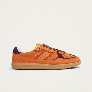 Tb.490 Rife Orange Leather Sneakers from Alohas Tb.490 Rife Orange Leather Sneakers from Alohas