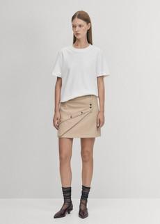 Adela Beige Skirt via Alohas