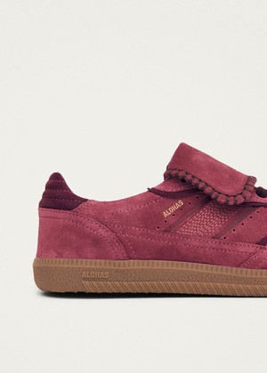 Tb.490 Club Suede Raspberry Leather Sneakers from Alohas