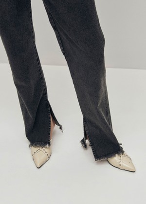 Kansas Black Denim Pants from Alohas Kansas Black Denim Pants from Alohas