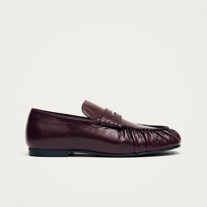 Aven Rift Burgundy Leather Loafers from Alohas Aven Rift Burgundy Leather Loafers from Alohas
