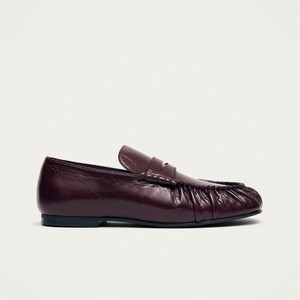 Aven Rift Burgundy Leather Loafers from Alohas Aven Rift Burgundy Leather Loafers from Alohas