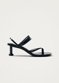 Salsa Black Leather Sandals via Alohas