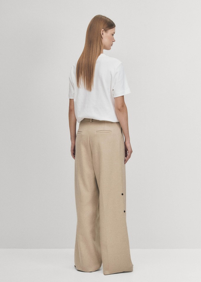 Abbie Beige Trousers from Alohas