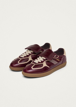 Tb.490 Club Deep Burgundy Patent Leather Sneakers from Alohas Tb.490 Club Deep Burgundy Patent Leather Sneakers from Alohas