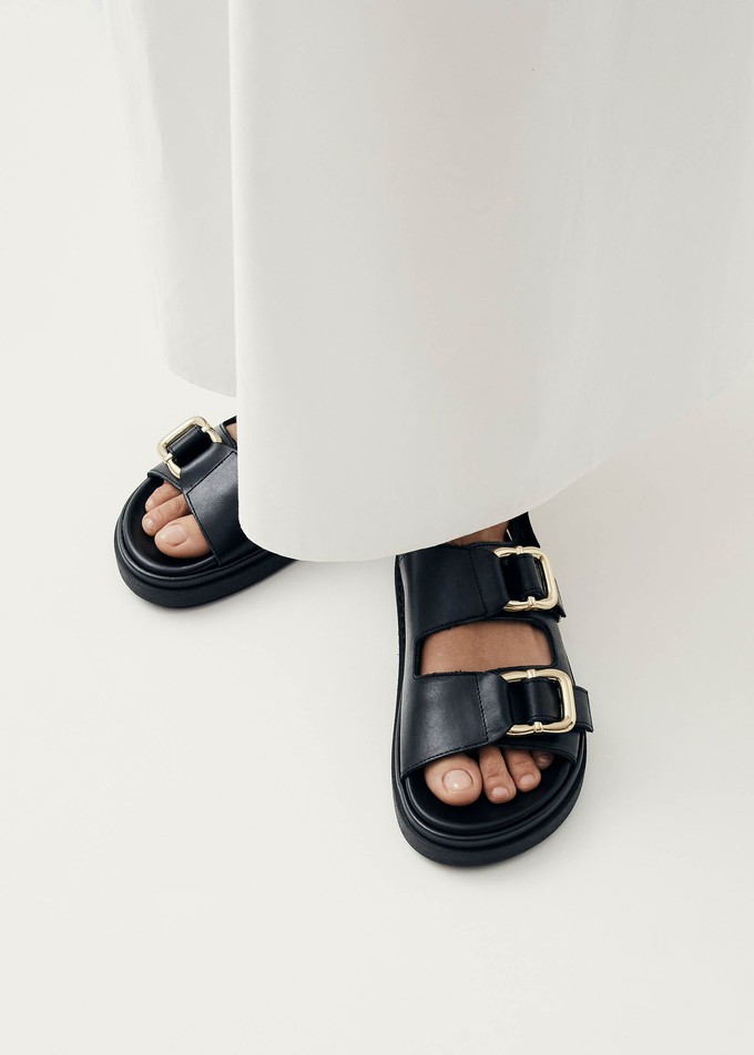 Harper Black Sandal from Alohas