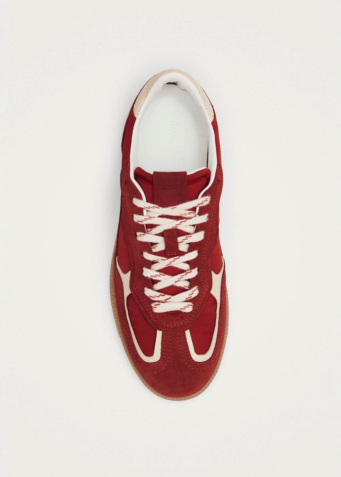 Tb.490 Rife Sheen Red Leather Sneakers from Alohas Tb.490 Rife Sheen Red Leather Sneakers from Alohas