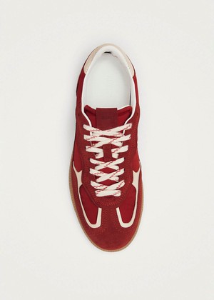Tb.490 Rife Sheen Red Leather Sneakers from Alohas Tb.490 Rife Sheen Red Leather Sneakers from Alohas