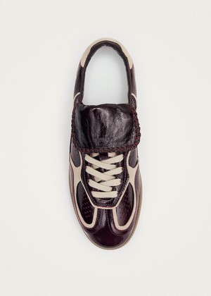 Tb.490 Club Onix Deep Burgundy Leather Sneakers from Alohas