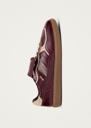Tb.490 Club Deep Burgundy Patent Leather Sneakers from Alohas Tb.490 Club Deep Burgundy Patent Leather Sneakers from Alohas