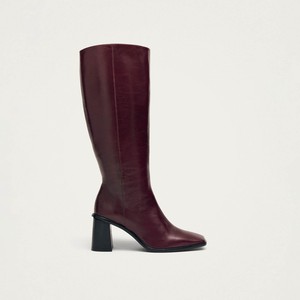East Rift Burgundy Leather Boots from Alohas East Rift Burgundy Leather Boots from Alohas
