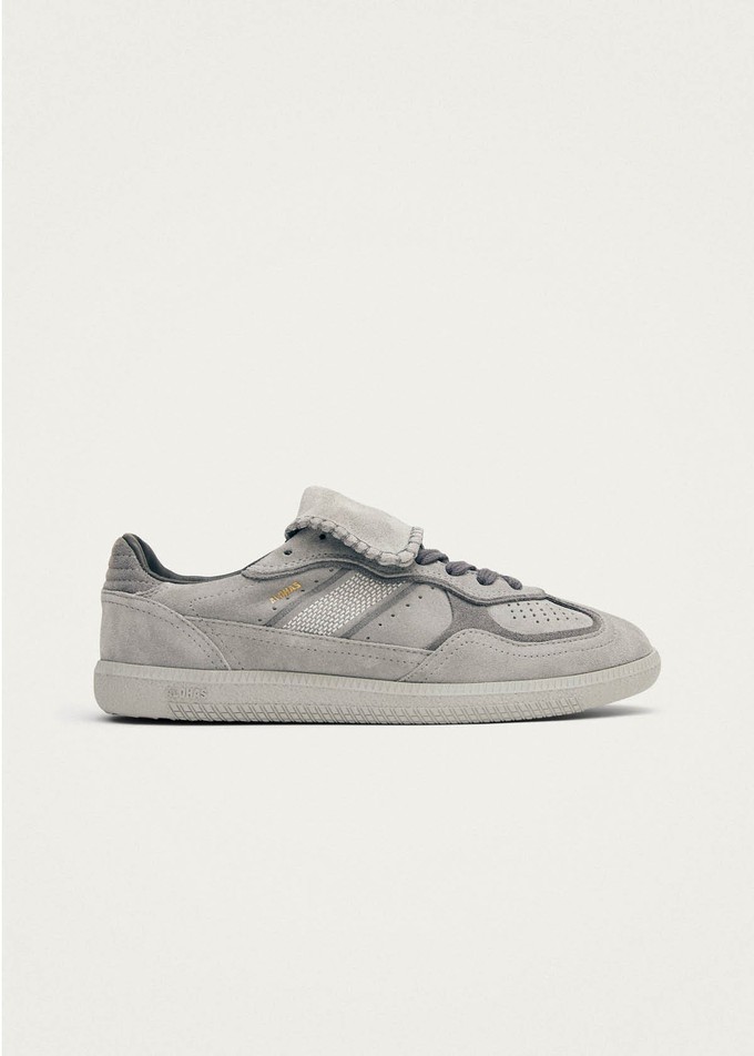 Tb.490 Club Suede Pale Grey Leather Sneakers from Alohas Tb.490 Club Suede Pale Grey Leather Sneakers from Alohas