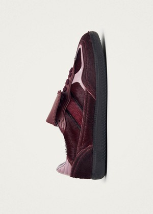 Tb.490 Club Soft Burgundy Leather Sneakers from Alohas Tb.490 Club Soft Burgundy Leather Sneakers from Alohas