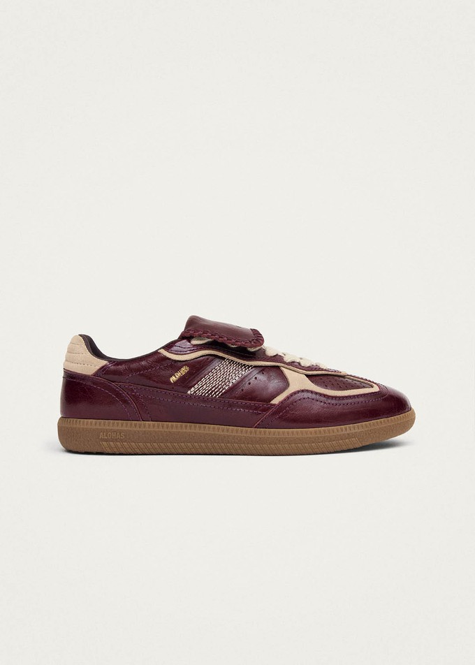 Tb.490 Club Deep Burgundy Patent Leather Sneakers from Alohas Tb.490 Club Deep Burgundy Patent Leather Sneakers from Alohas