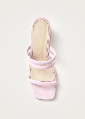 Indiana Pale Pink Leather Sandals from Alohas