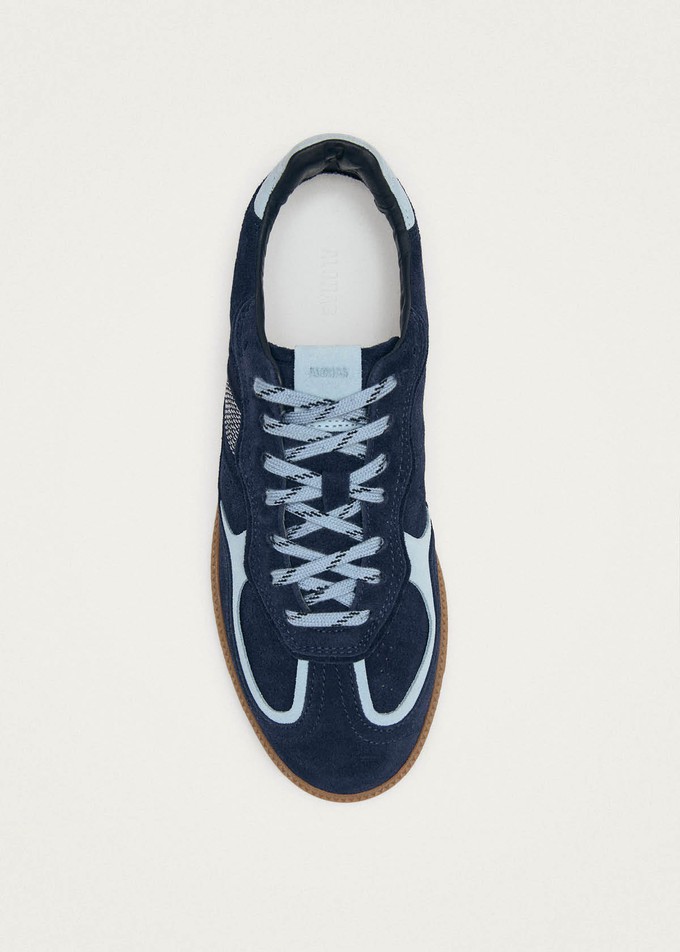 Tb.490 Rife Blue Tones Leather Sneakers from Alohas Tb.490 Rife Blue Tones Leather Sneakers from Alohas