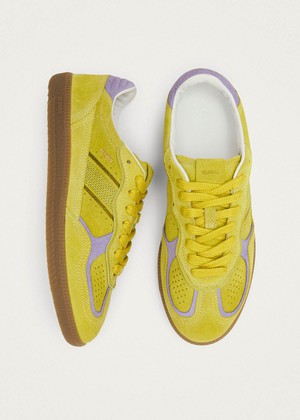 Tb.490 Rife Acid Green Leather Sneakers from Alohas