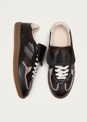 Tb.490 Club Brushed Dark Chocolate Leather Sneakers from Alohas Tb.490 Club Brushed Dark Chocolate Leather Sneakers from Alohas