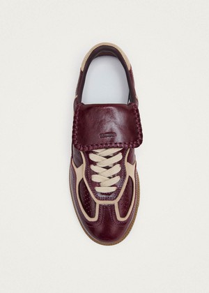 Tb.490 Club Deep Burgundy Patent Leather Sneakers from Alohas Tb.490 Club Deep Burgundy Patent Leather Sneakers from Alohas