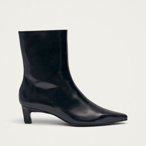Ambar Rift Black Leather Ankle Boots from Alohas Ambar Rift Black Leather Ankle Boots from Alohas