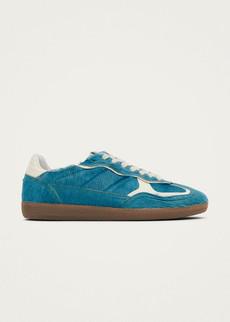 Tb.490 Rife Soft Blue Leather Sneakers via Alohas