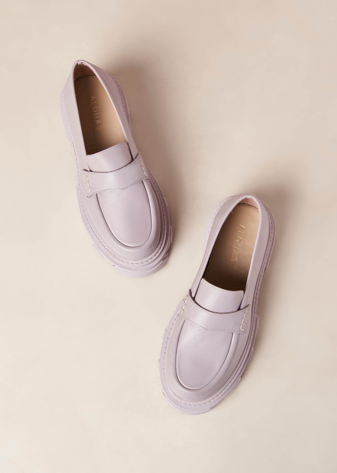 Trailblazer Lila Leather Loafers from Alohas Trailblazer Lila Leather Loafers from Alohas