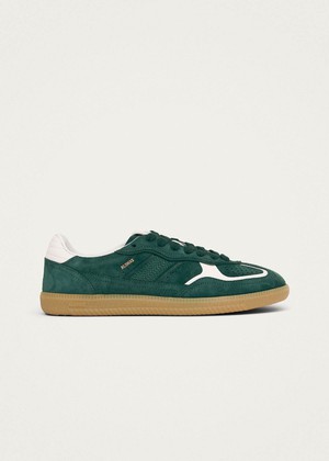 Tb.490 Rife Forest Green Leather Sneakers from Alohas