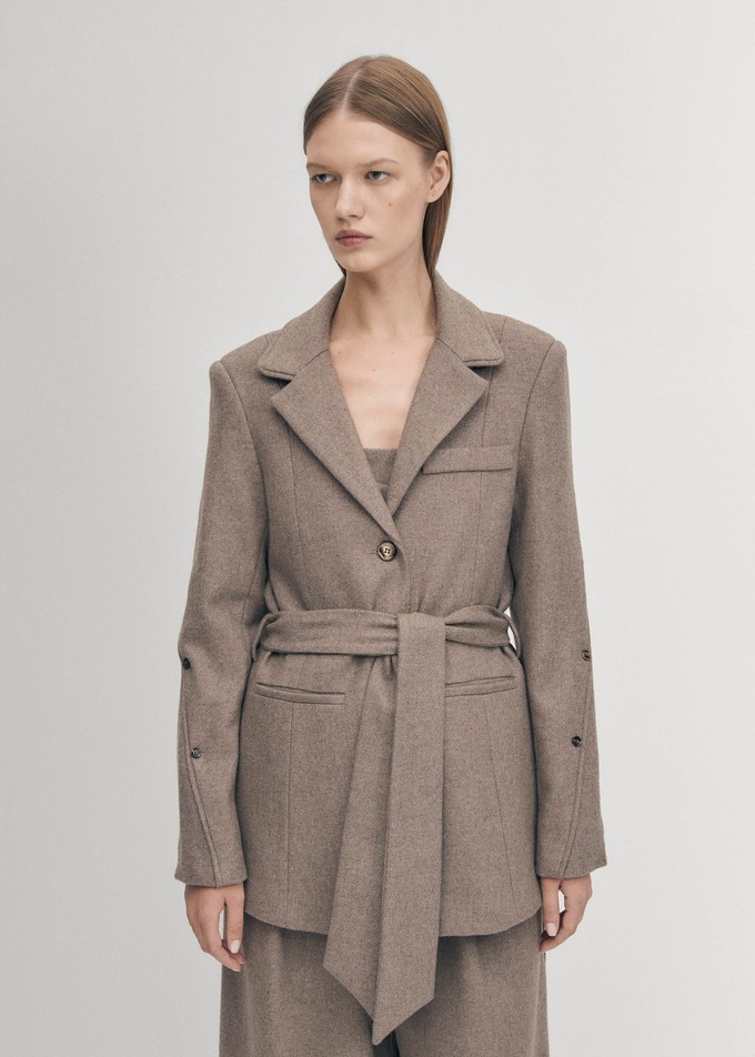 Beth Taupe Blazer from Alohas
