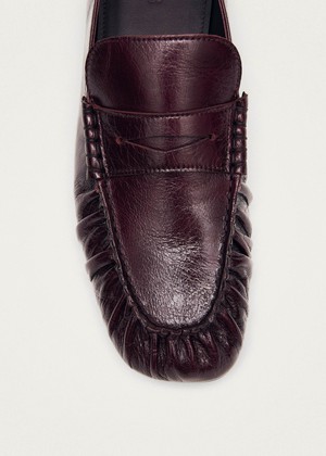 Aven Rift Burgundy Leather Loafers from Alohas Aven Rift Burgundy Leather Loafers from Alohas