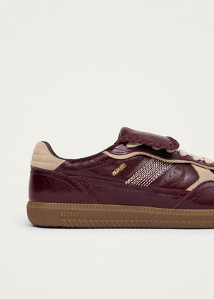 Tb.490 Club Deep Burgundy Patent Leather Sneakers from Alohas Tb.490 Club Deep Burgundy Patent Leather Sneakers from Alohas