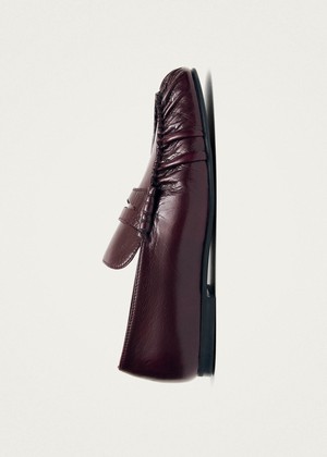 Aven Rift Burgundy Leather Loafers from Alohas Aven Rift Burgundy Leather Loafers from Alohas