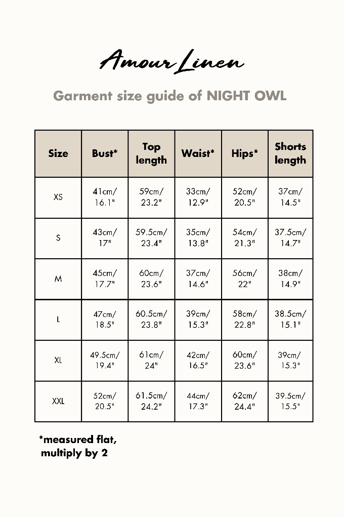 Night Owl sleeveless linen pajama set in Terracotta from AmourLinen