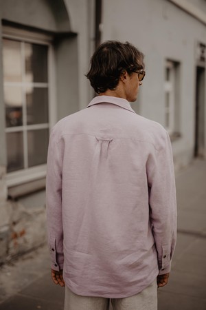 Classic linen shirt HECTOR | ARCHIVE SALE from AmourLinen