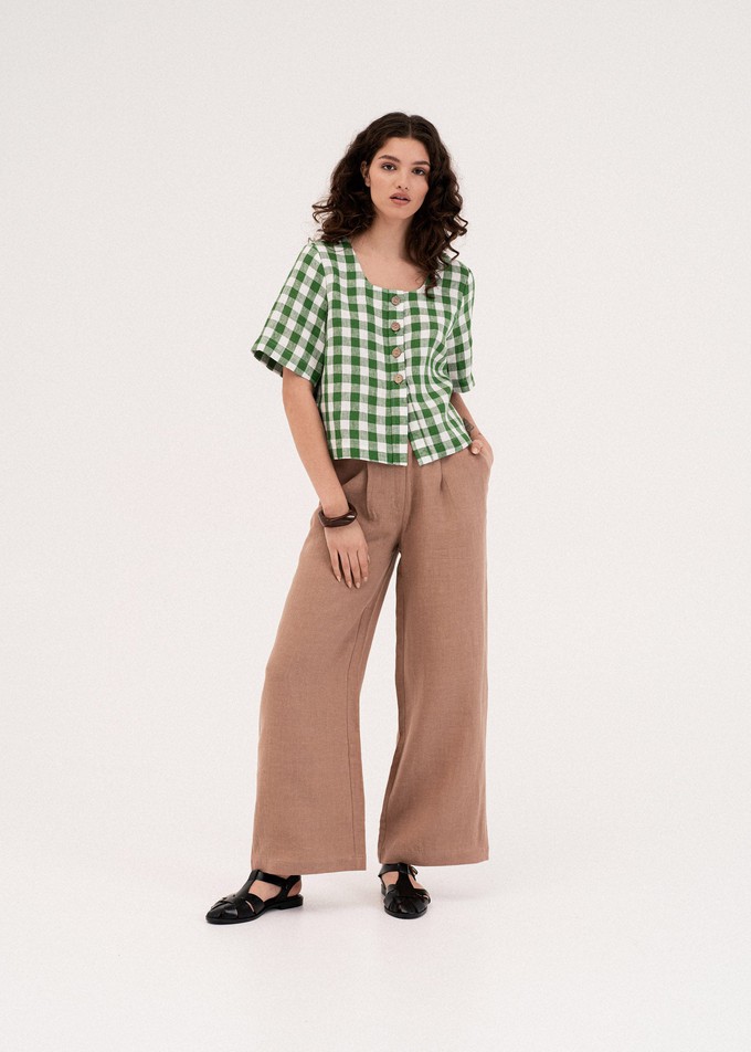 Maeve Button Top from AmourLinen