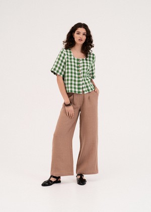 Maeve Button Top from AmourLinen