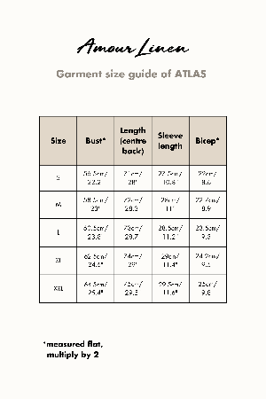 Linen top ATLAS | ARCHIVE SALE from AmourLinen