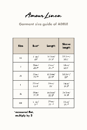 Adele linen wrap top in Mocha Gingham from AmourLinen