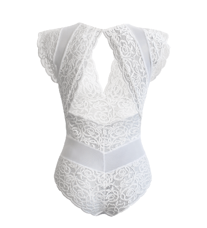 Amara White Bodysuit from Anekdot