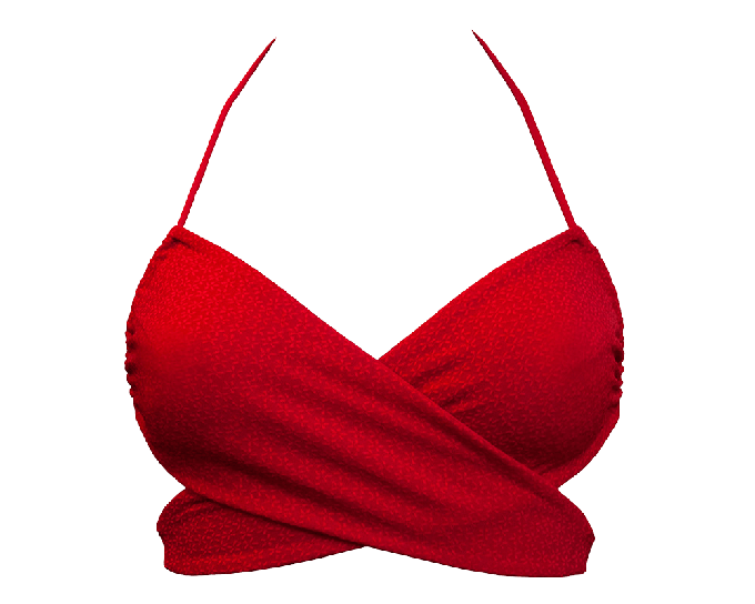 Geranium / Versatile Bikini Top from Anekdot