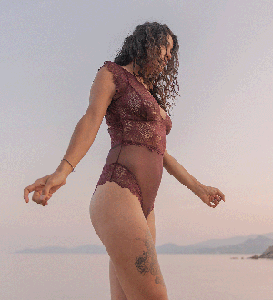 Amara Plum Bodysuit from Anekdot