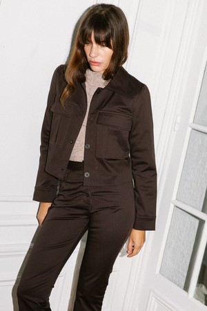 Jacket Dahlia brown from avani apparel